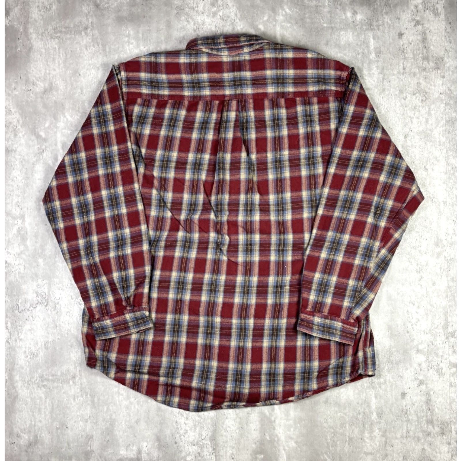 Carhartt VINTAGE Carhartt Shirt Mens 2XL Red Plaid Flannel Heavyweight Button-Up Workwear Size US XXL / EU 58 / 5 - 2 Thumbnail