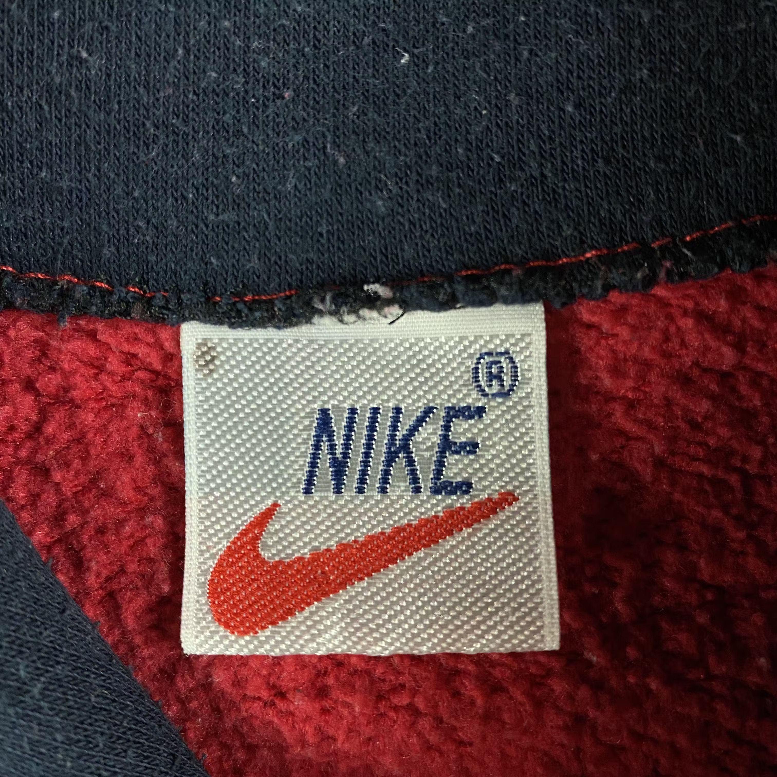 Nike × Vintage Mens Sweatshirt Bomber Full Zip Nike Vintage Size L Size US L / EU 52-54 / 3 - 5 Thumbnail