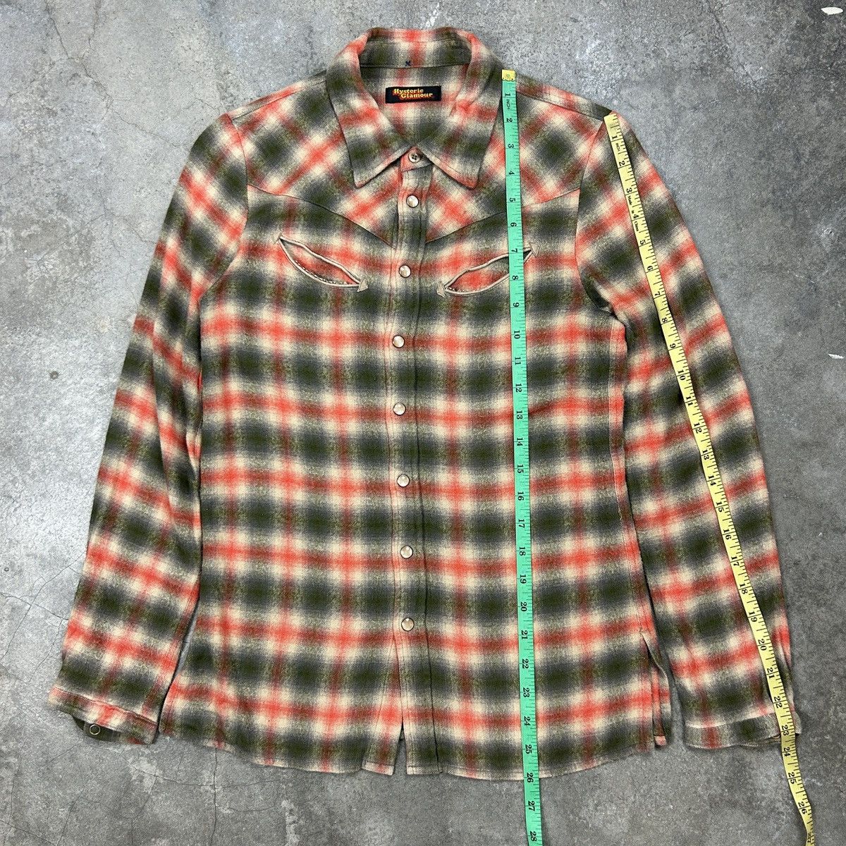 Hysteric Glamour × Japanese Brand × Vintage 1990s Hysteric Glamour - Western Shirt Size US XS / EU 42 / 0 - 6 Thumbnail