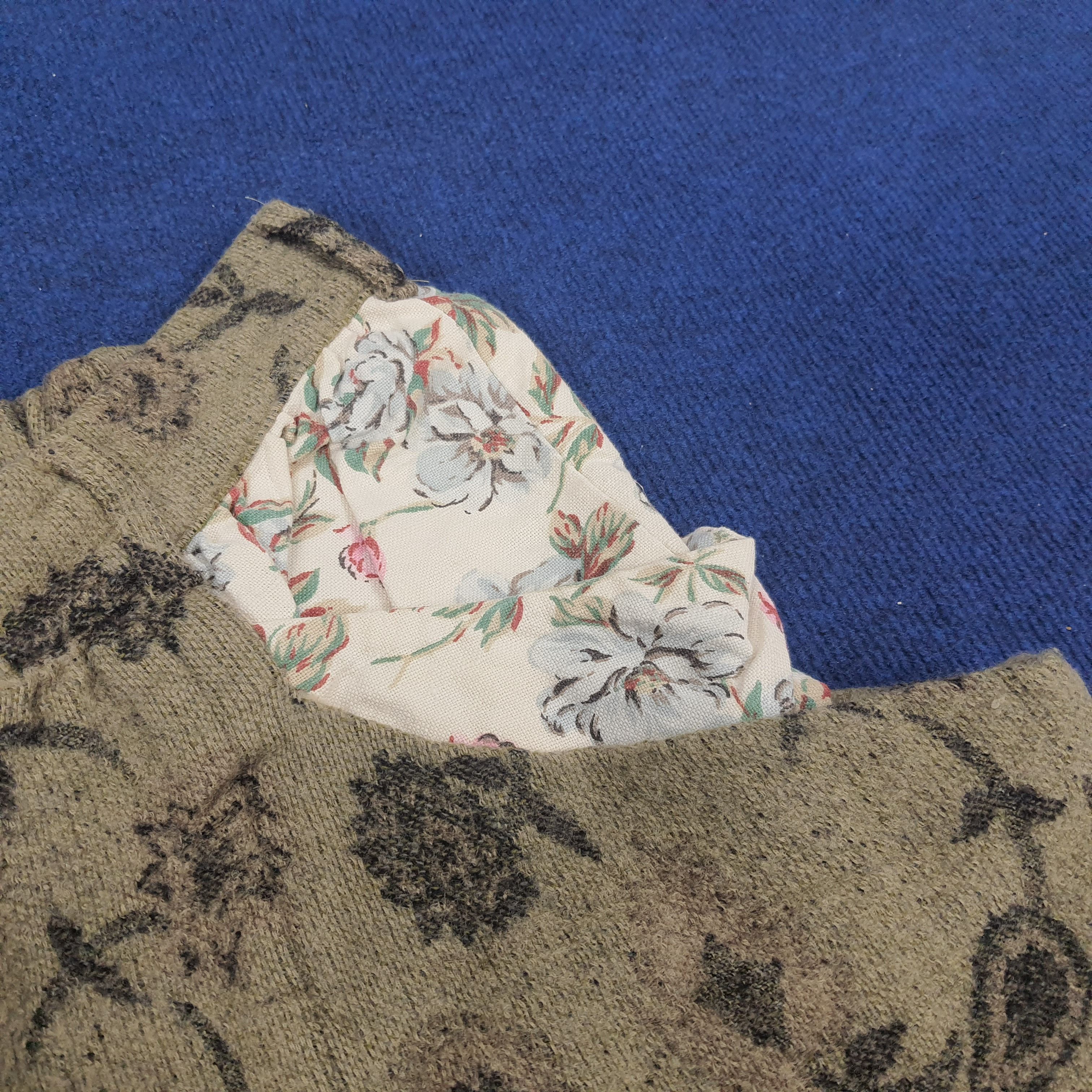 Japanese Brand × Vintage Vintage Pollin Flower Art Sweatpants Size 31" - 4 Thumbnail
