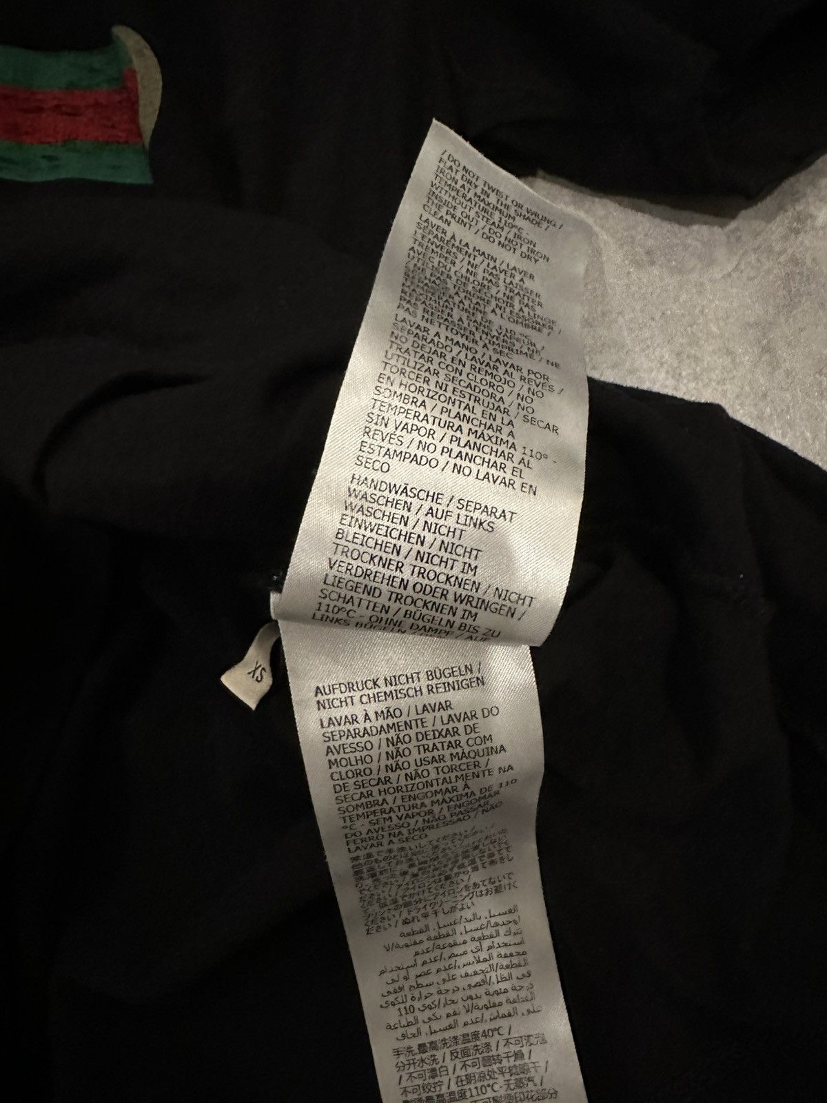 Gucci Gucci Black Oversized T-Shirt Size US XS / EU 42 / 0 - 5 Thumbnail