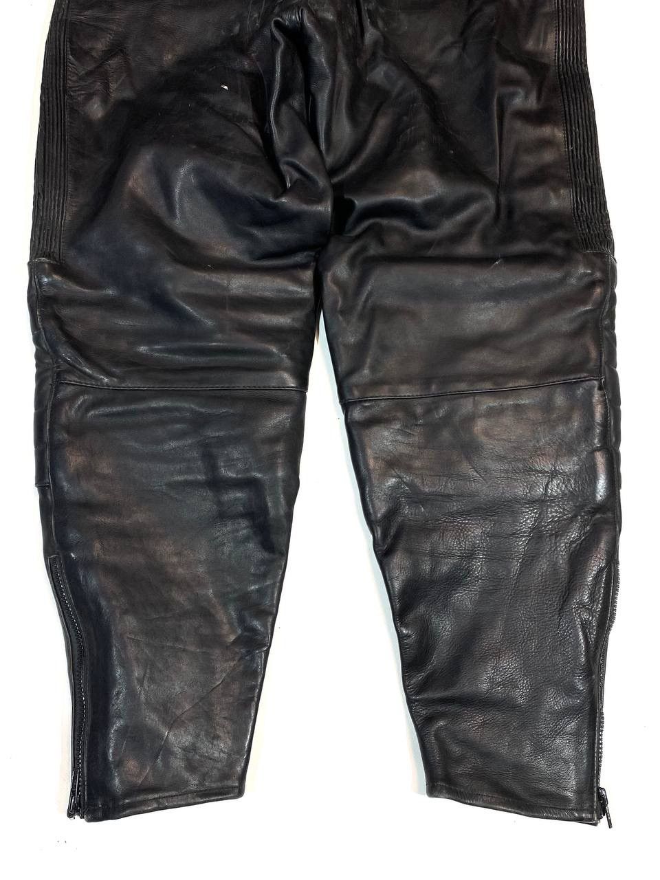 Japanese Brand × Vintage Akito Racing Moto Leather Pants Vintage Size US 36 / EU 52 - 6 Thumbnail