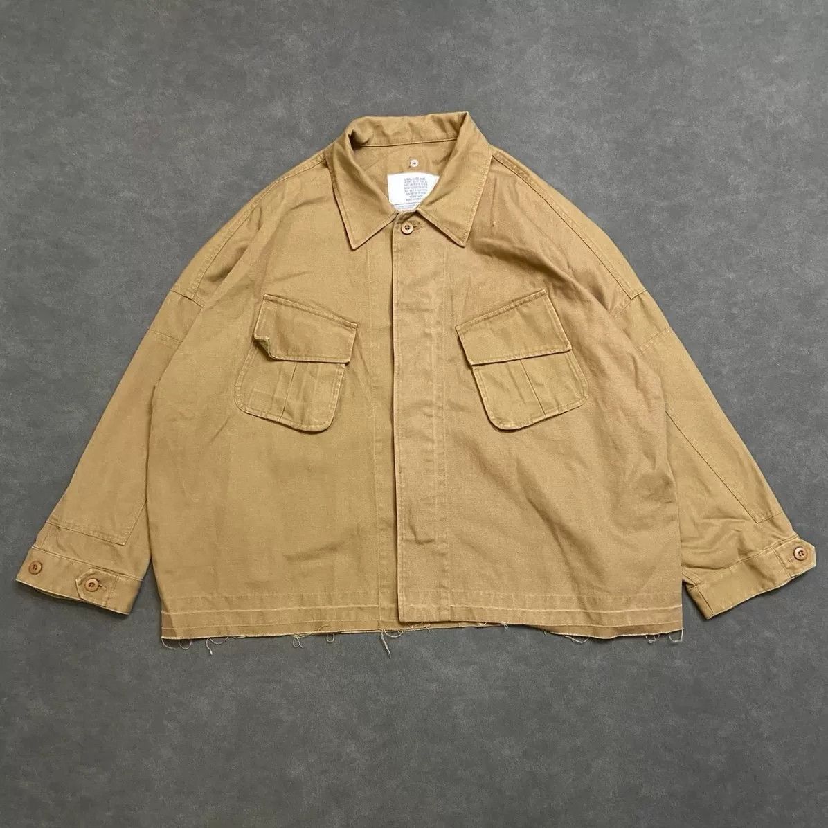 Vanishing Elephant elephant TRIBAL 20AW Canvas Utility Jacket Size US M / EU 48-50 / 2 - 1 Thumbnail