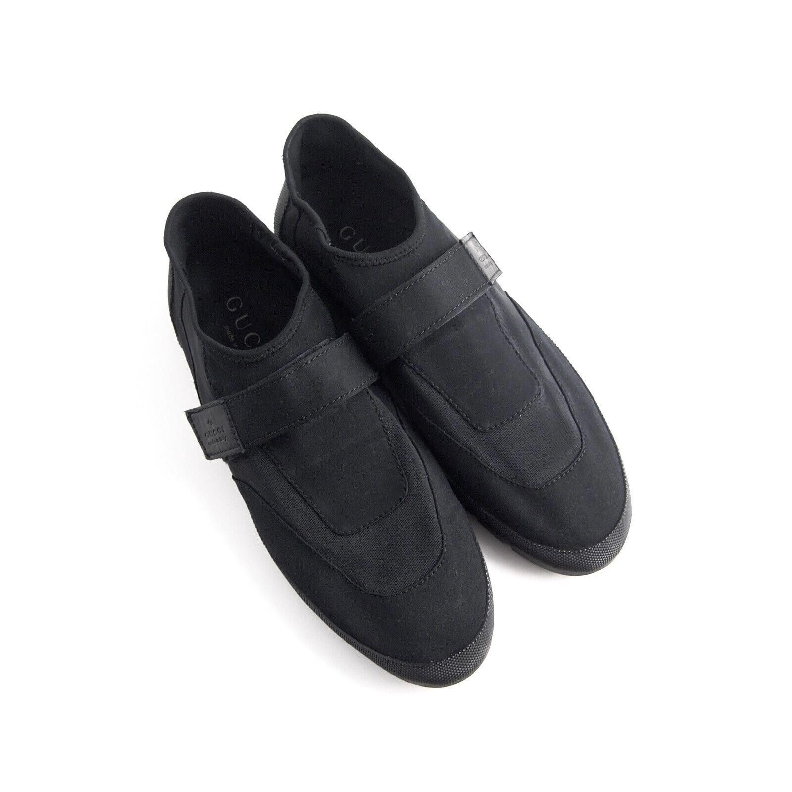 Gucci Gucci Sock Style Sneakers Black Canvas Mens US 12.5 EU 45.5 Size US 12.5 / EU 45-46 - 1 Thumbnail
