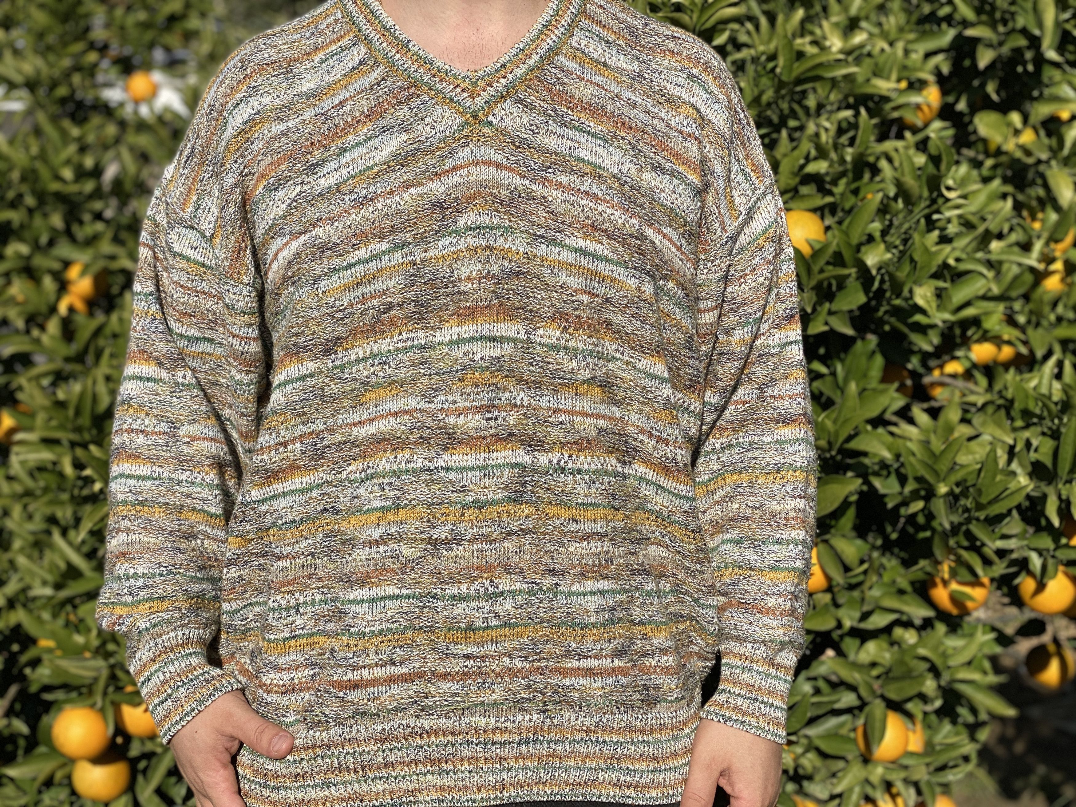 Missoni 1998 Example by Missoni Relaxed Pullover Cosby Retro Size XL Size US XL / EU 56 / 4 - 3 Thumbnail