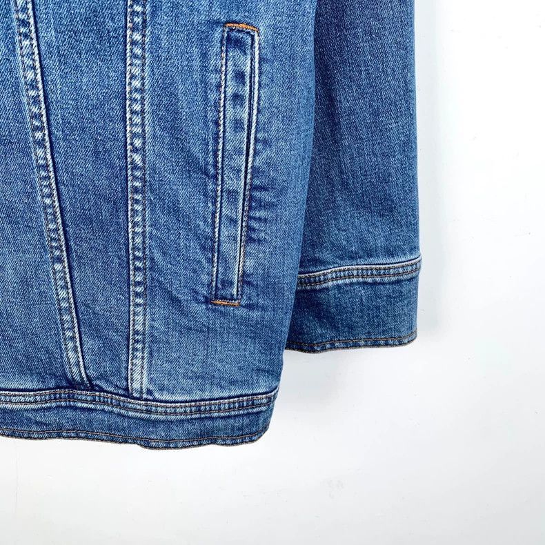 Fendi Fendi Blue Denim Jacket with Embroidery Size US M / EU 48-50 / 2 - 4 Thumbnail