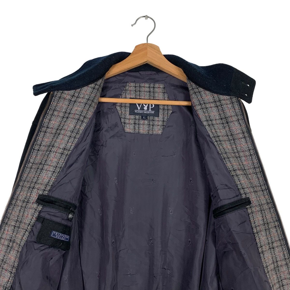 Playboy VIP PLAYBOY COLLECTION WOOL CASUAL JACKET #0284-C13 Size US L / EU 52-54 / 3 - 13 Thumbnail