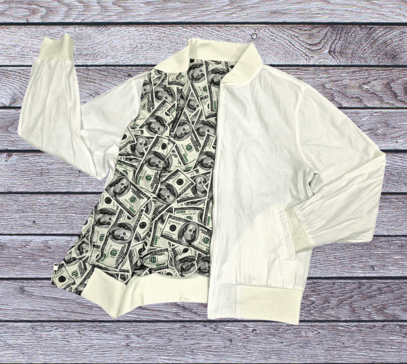 Vintage Bomber jacket Temptation Reversible Full Print Size US M / EU 48-50 / 2 - 14 Thumbnail