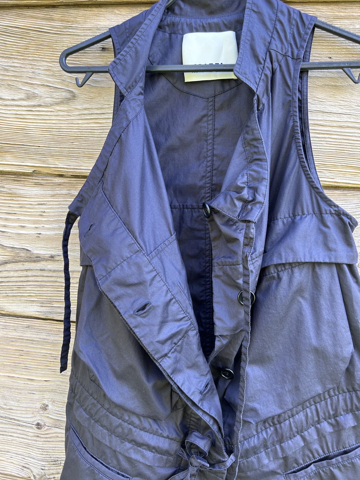 Isabel Marant Isabel Marant Nadea Jacket Vest In Navy Size XS / US 0-2 / IT 36-38 - 5 Thumbnail