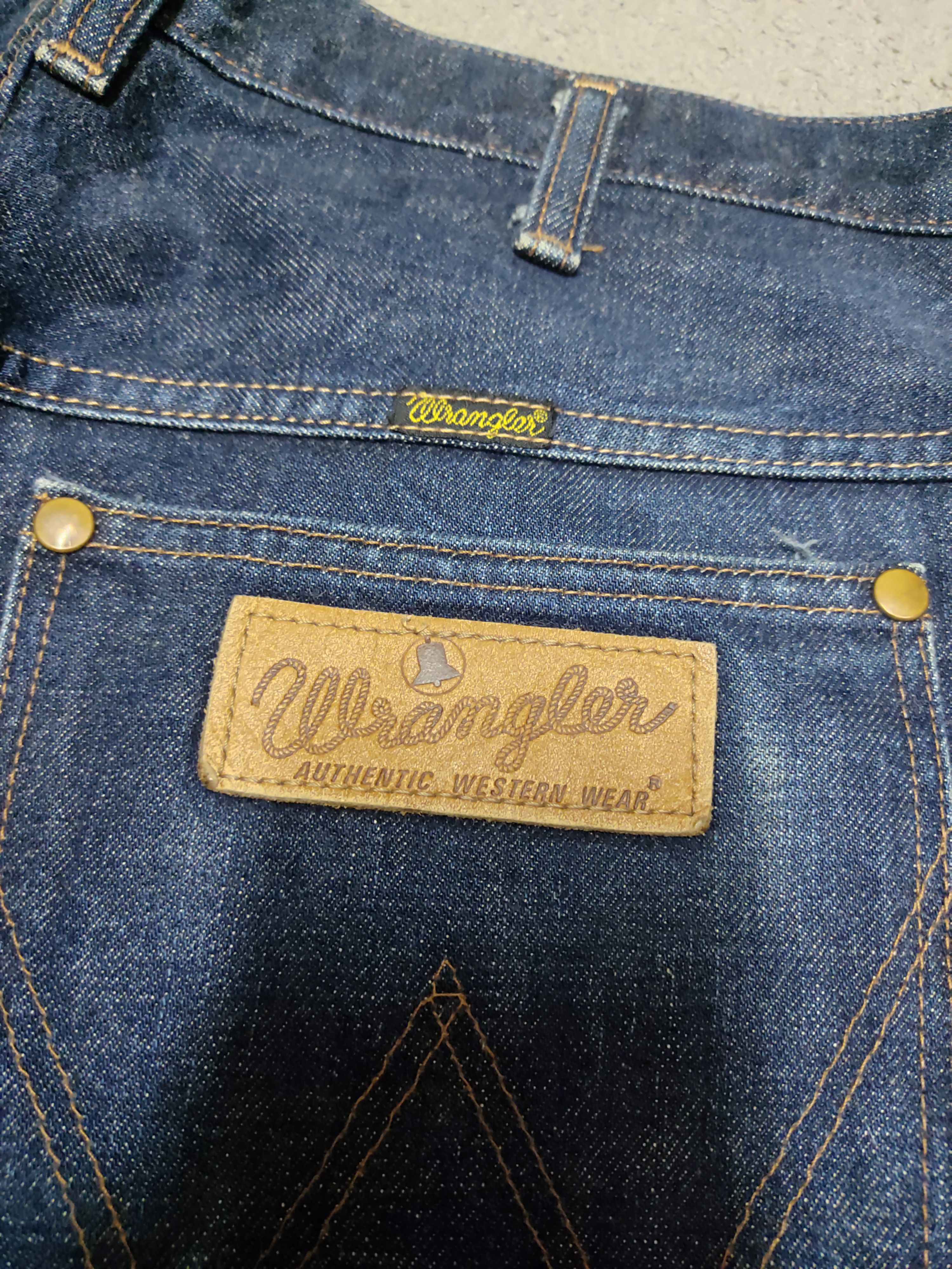 Wrangler Vintage Wrangler Blue Bell Selvage Jean's Size US 32 / EU 48 - 8 Thumbnail