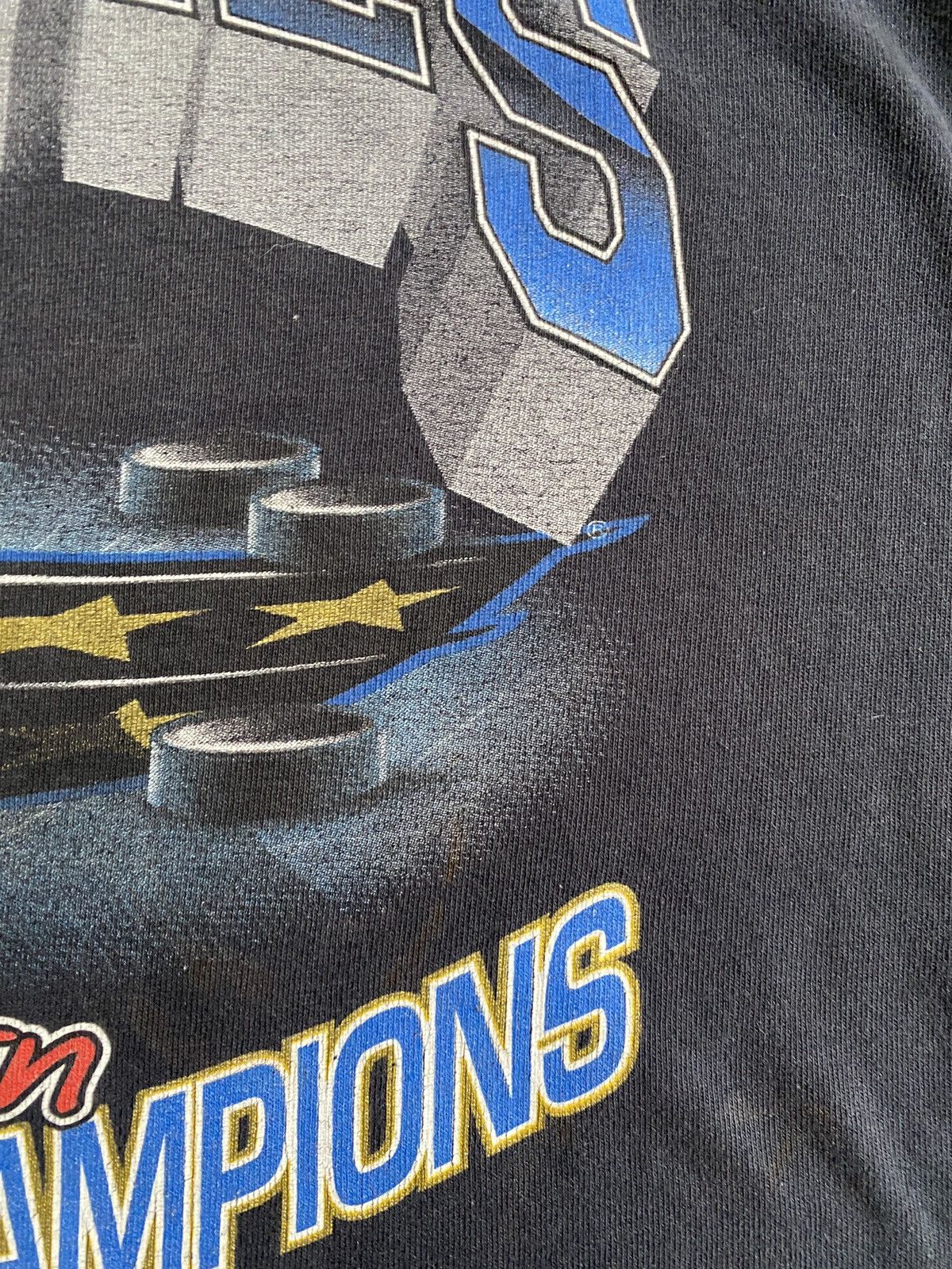 NHL Vintage 1998 Washington Capitals Eastern Champs 3XL Tee Size US XXL / EU 58 / 5 - 8 Thumbnail