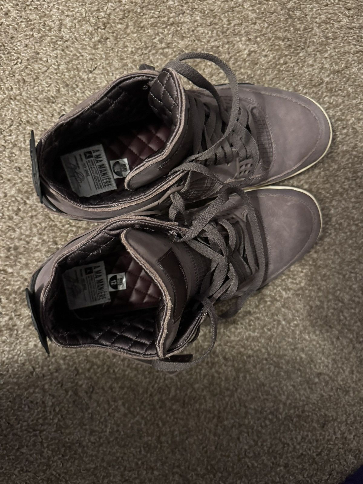A Ma Maniere × Jordan Brand Air jordan 4 ma maniére Size US 12 / EU 45 - 8 Thumbnail