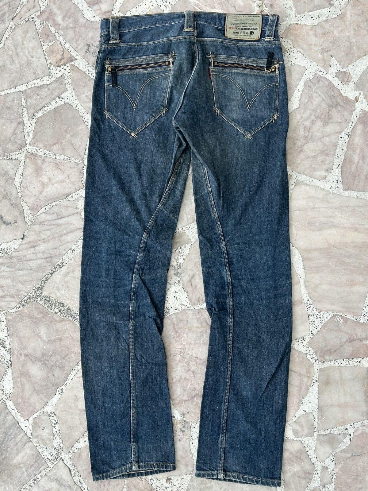 Levi's Levis Engineered Jeans Vintage Japan Denim Size US 31 - 2 Thumbnail