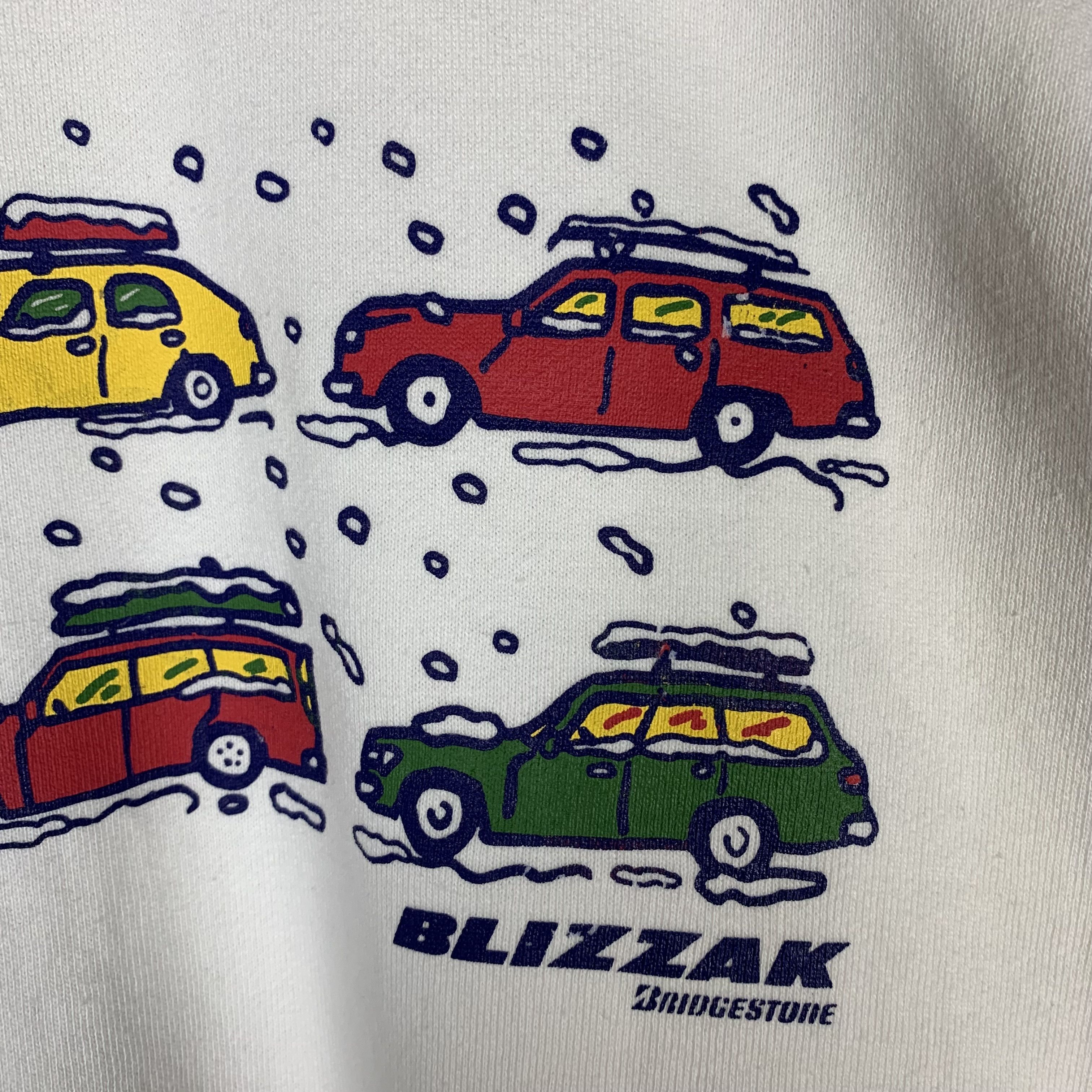 Japanese Brand Vintage Blizzak Bridgestone Sweatshirt Crewneck Size US M / EU 48-50 / 2 - 3 Thumbnail