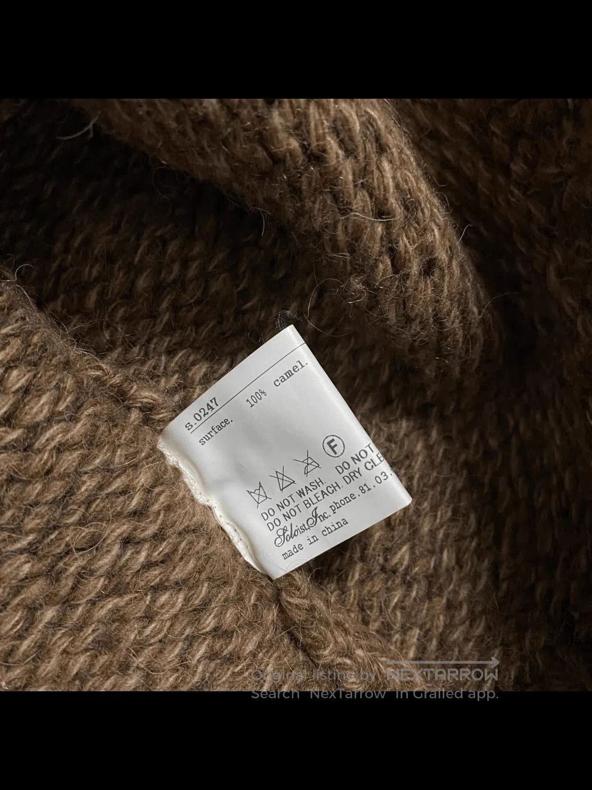 Takahiromiyashita The Soloist. Sz S Takahiromiyashita the Soloist 12AW Knitwear Cardigan. Size US S / EU 44-46 / 1 - 4 Thumbnail