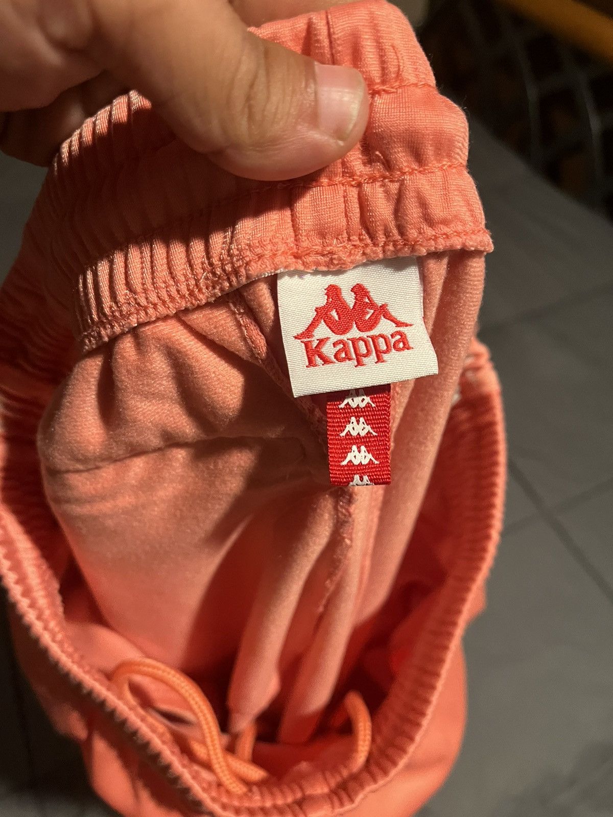 Kappa Kappa Logo Velour Shorts Size US 29 - 9 Thumbnail