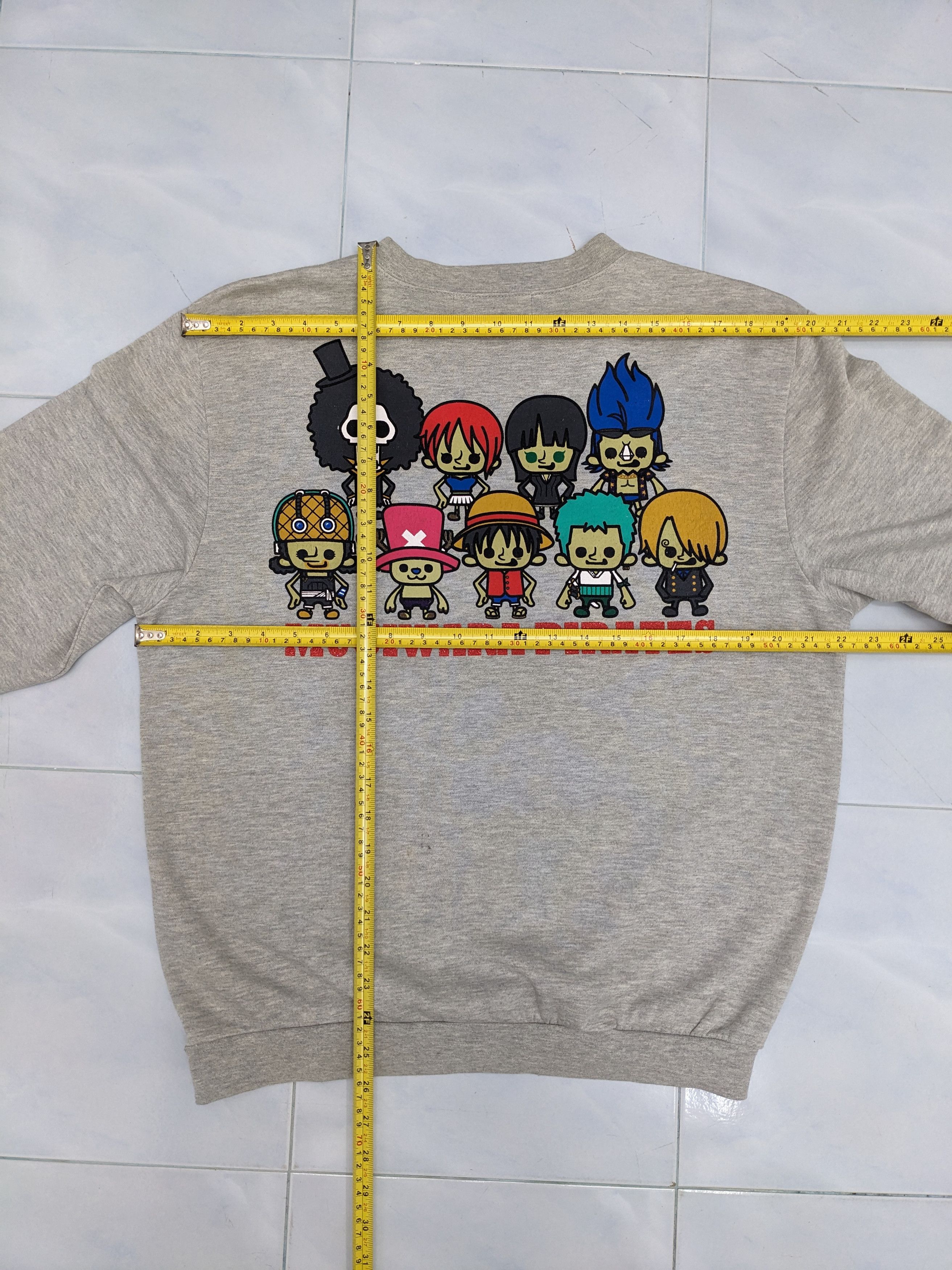 Anime MUGIWARA PIRATES ANIME ONE PIECE SWEATSHIRT Size US M / EU 48-50 / 2 - 8 Thumbnail