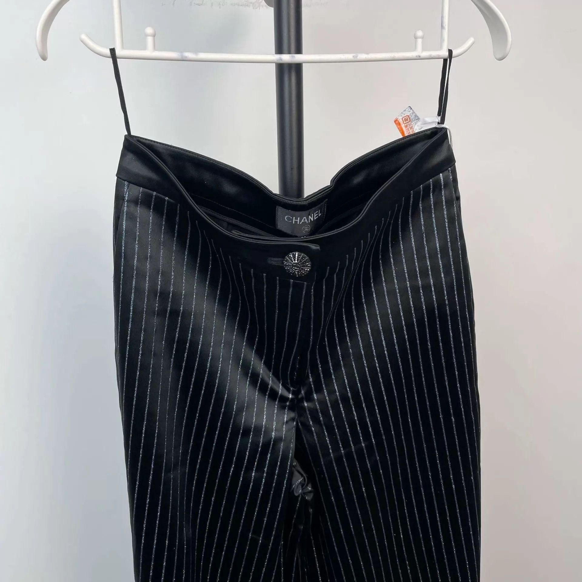 Chanel Chanel Stripe Tailored Trousers FR38 Size 27" / US 4 / IT 40 - 9 Thumbnail
