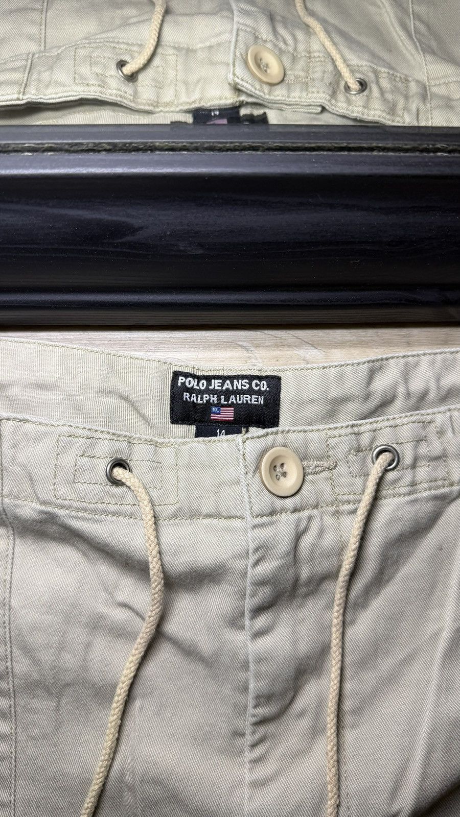 Polo Ralph Lauren Y2K 2000s Women’s Polo Ralph Lauren Cargo Short Size 36" / US 14 / IT 50 - 6 Thumbnail