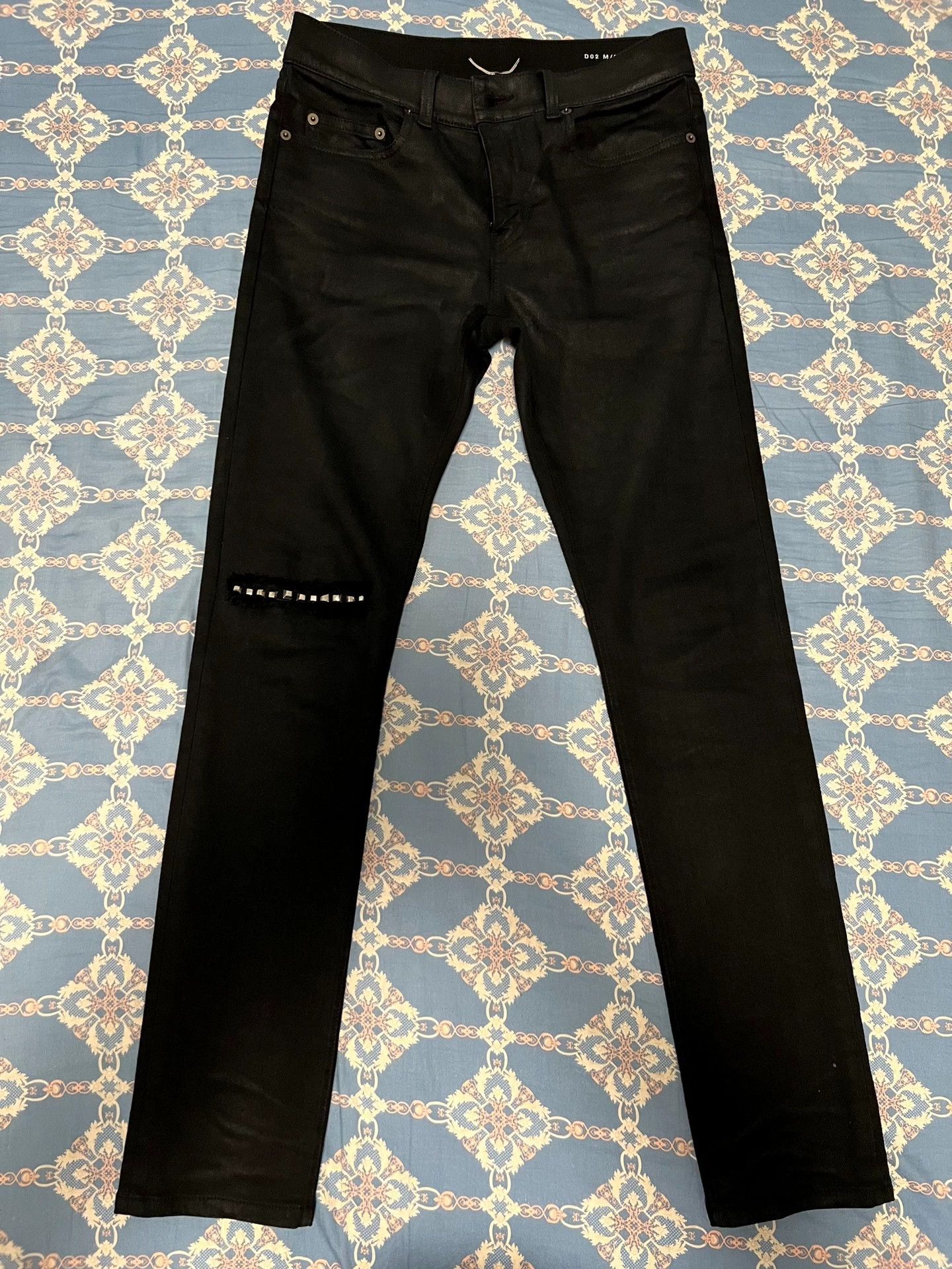 Saint Laurent Paris Saint Laurent Paris Waxed jeans | Grailed