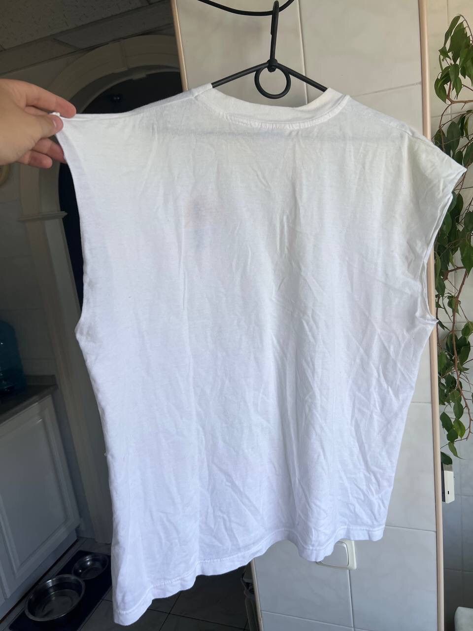 Band Tees × Vintage Vintage REM Tour 1995 Rock Band T shirt Tank Top White Y2K Size US XL / EU 56 / 4 - 10 Thumbnail