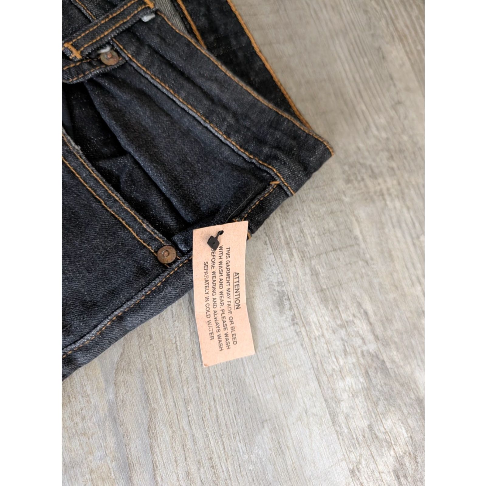 Vintage VINTAGE Polo Jeans Co Ralph Lauren Denim Jeans Womens 12 Regular Bootcut 30" Dark Blue Logo 5-Pocket Boys? Size 34" / US 12 / IT 48 - 5 Thumbnail