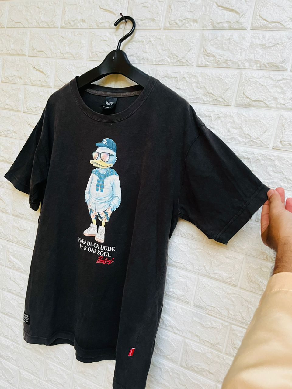 Japanese Brand × Vintage Vintage Duck Dude B One Soul Hip Hop Fashion Style Size US L / EU 52-54 / 3 - 5 Thumbnail