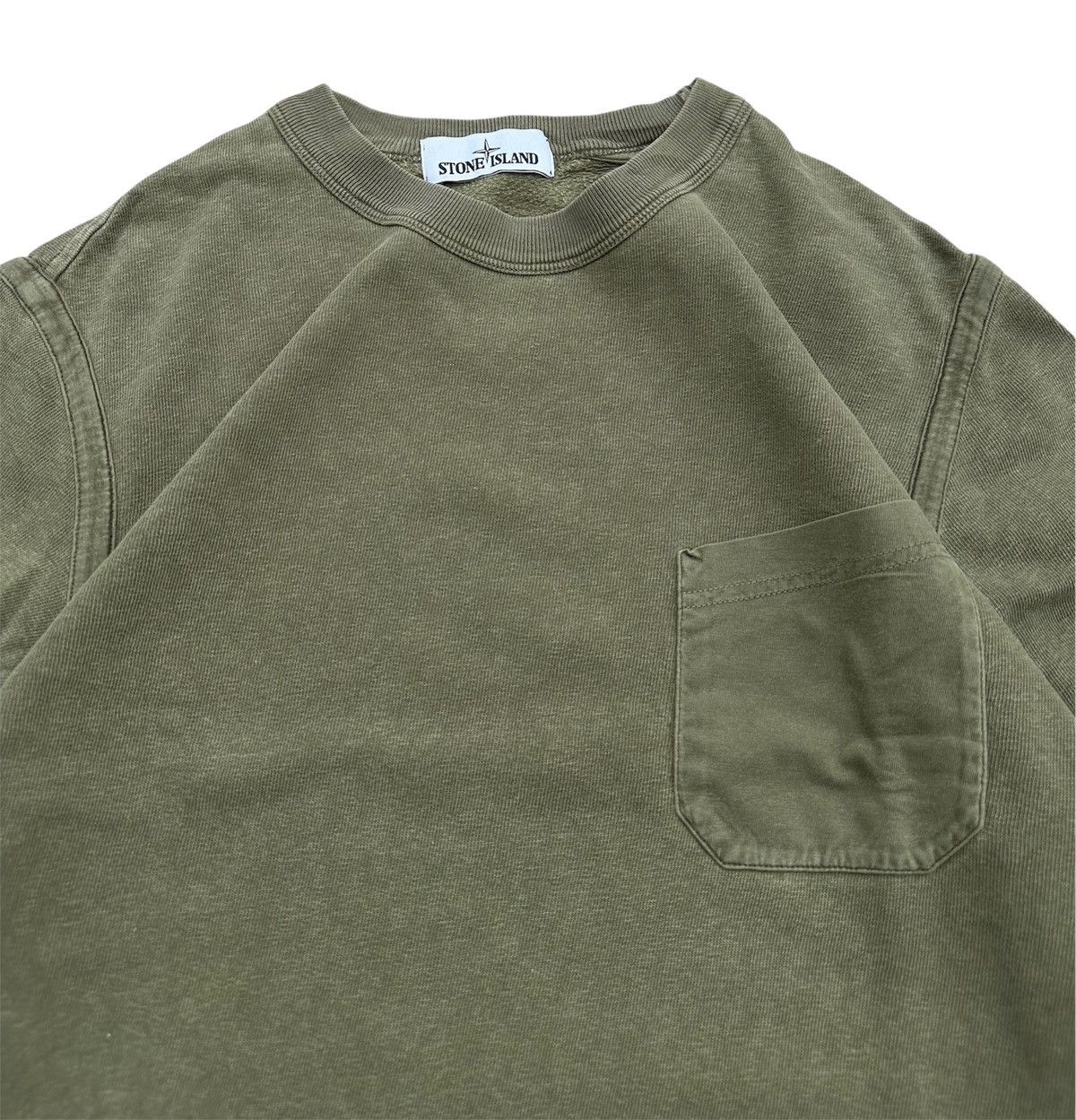Stone Island Stone Island Crewneck Pocket Sweater Size US M / EU 48-50 / 2 - 2 Thumbnail