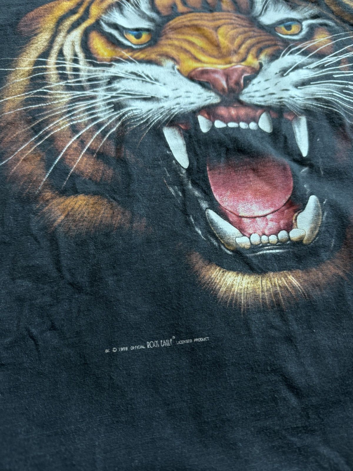 Band Tees × Vintage Vintage 1998 Rock Eagle big logo like a 3D style tank top Size US L / EU 52-54 / 3 - 4 Thumbnail