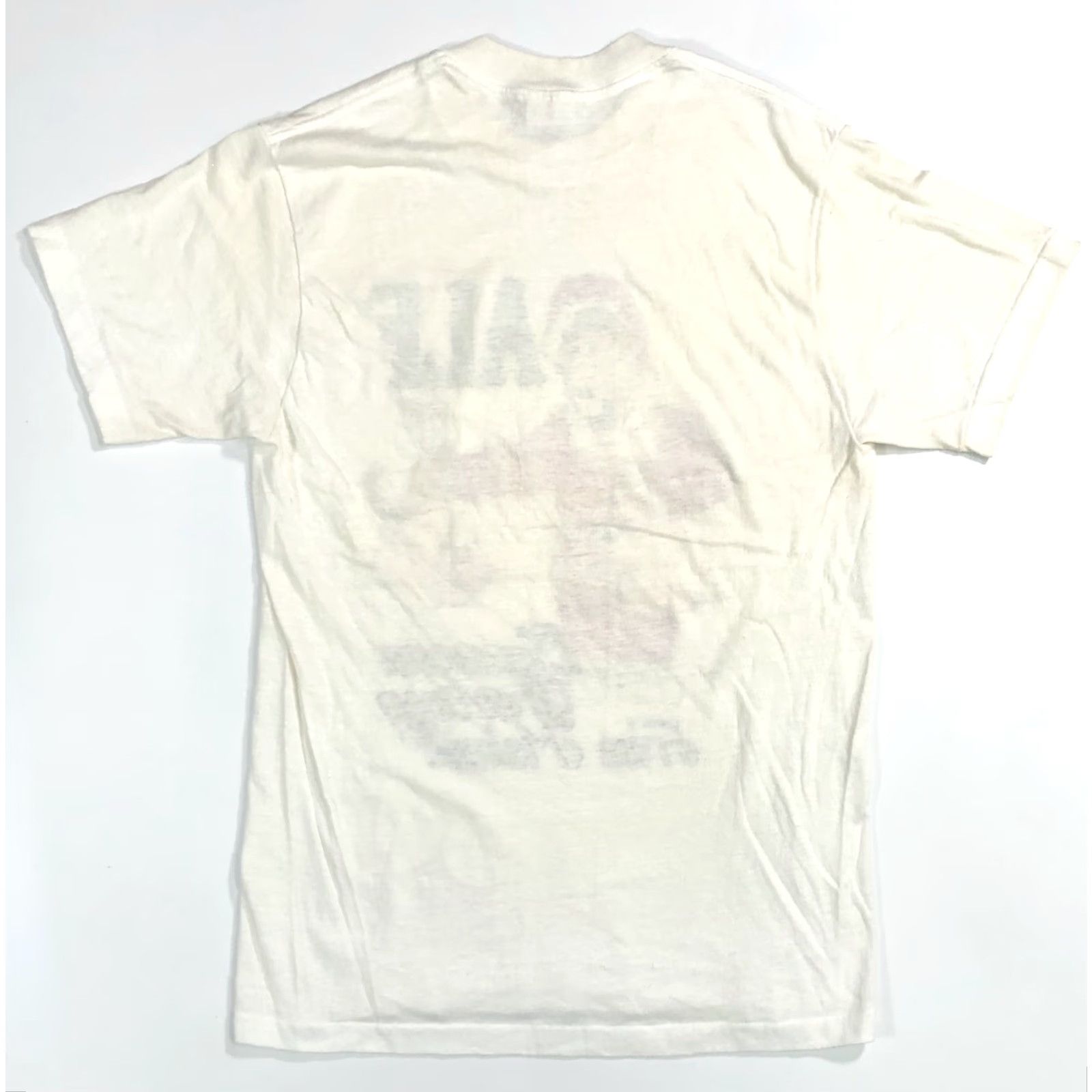Omega VINTAGE ALF Seasons Greetings Christmas Single Stitch White T Shirt Muppets M23 1987 1980s XL Mens Size US L / EU 52-54 / 3 - 6 Thumbnail