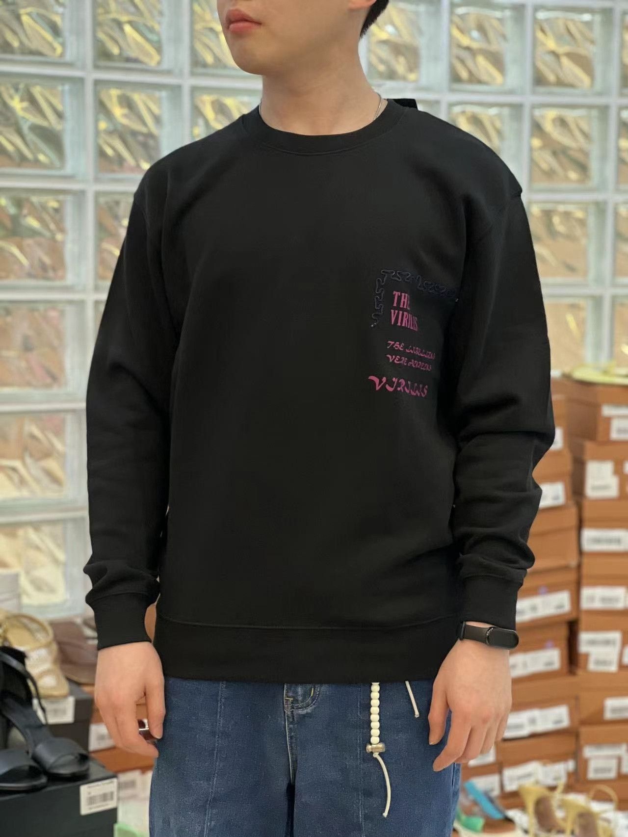 Toga Toga Men's Logo Embroidered Sweatshirt Size US M / EU 48-50 / 2 - 5 Thumbnail