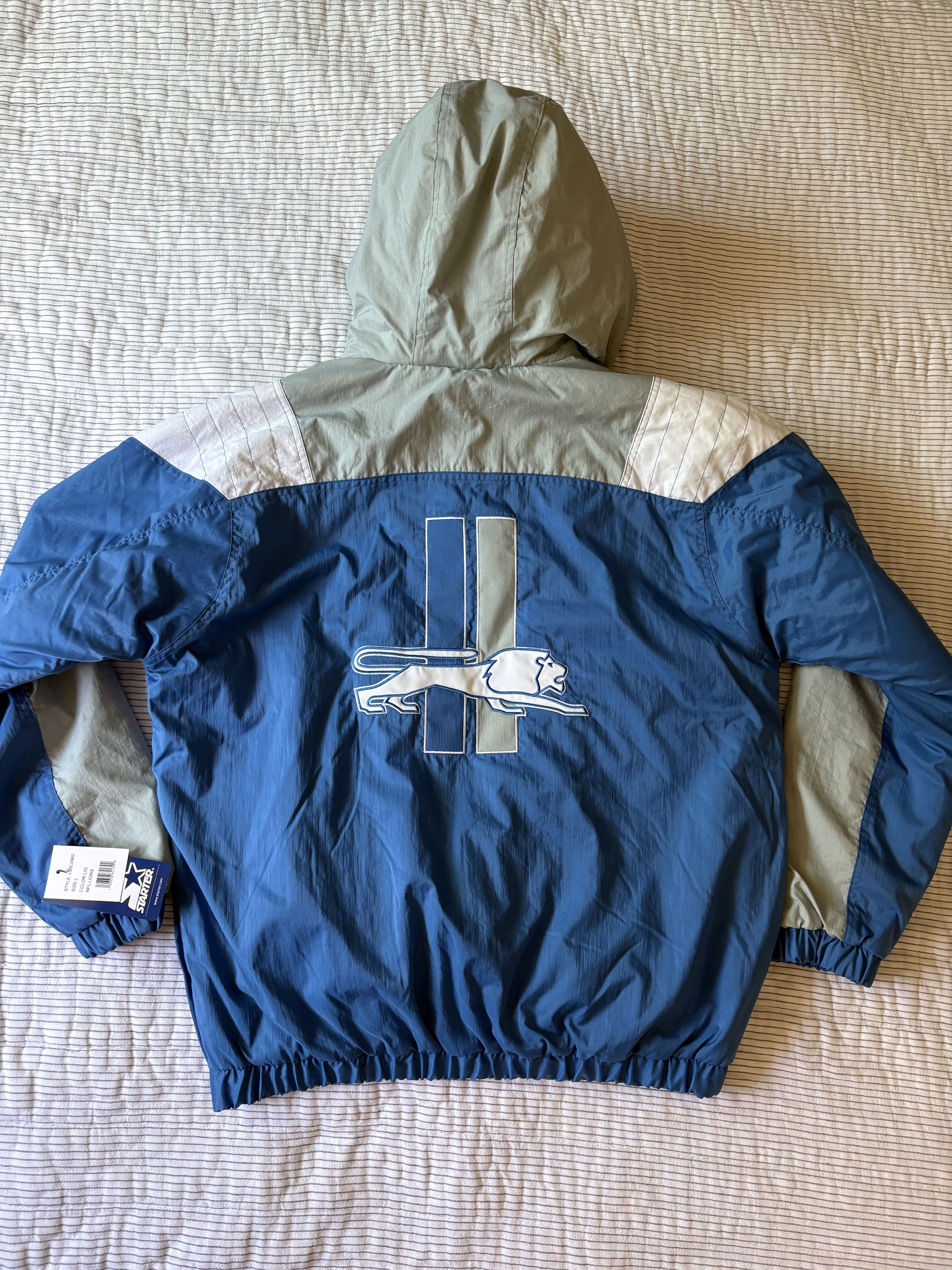 Starter Starter Detroit Lions pullover jacket Large Size US L / EU 52-54 / 3 - 8 Thumbnail