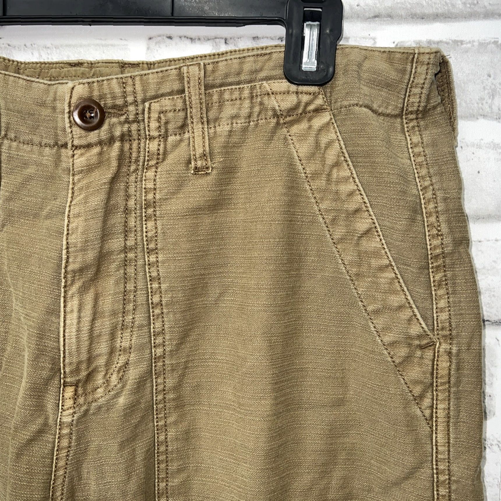 Lucky Brand Lucky Brand Beige Pants Mens Size 32x29 Chino Regular 29 Inseam Mens Beige Pants Size US 32 / EU 48 - 2 Thumbnail