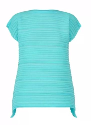 Issey Miyake Issey Miyake size:one size Blue knitted striped top Size S / US 4 / IT 40 - 4 Thumbnail