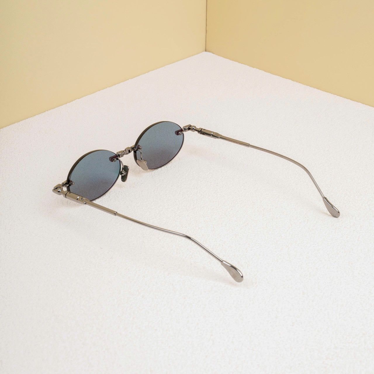 Kuboraum KUBORAUM H62 GM GUN METAL FLASH VIOLET BLUE SUNGLASSES Size ONE SIZE - 5 Thumbnail