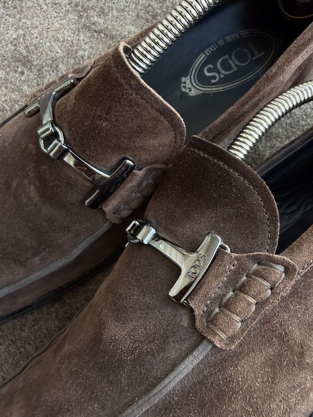 Tod's Tod’s Suede Loafers Size US 9.5 / EU 42-43 - 5 Thumbnail