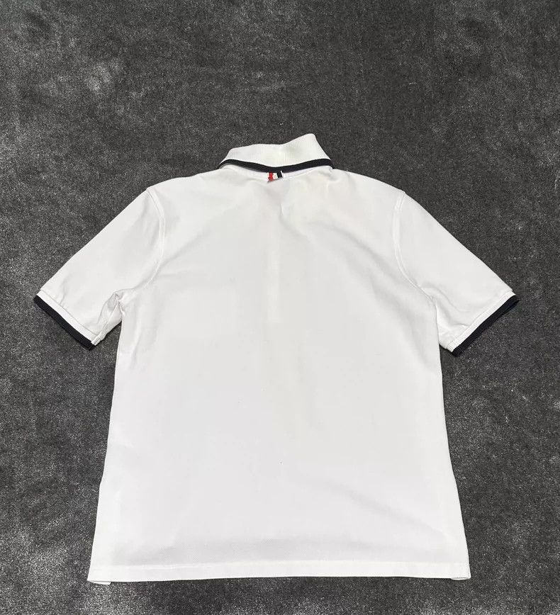 Thom Browne Thom BrowneWhite short-sleeved POLO shirt T-shirt 2503-Nex Size M / US 6-8 / IT 42-44 - 8 Thumbnail