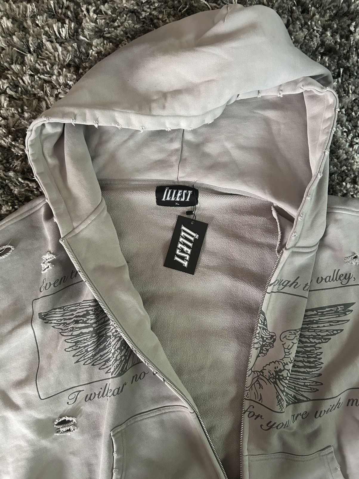 Illest Brand new Illest club “Valley” zipup Size US XL / EU 56 / 4 - 3 Thumbnail