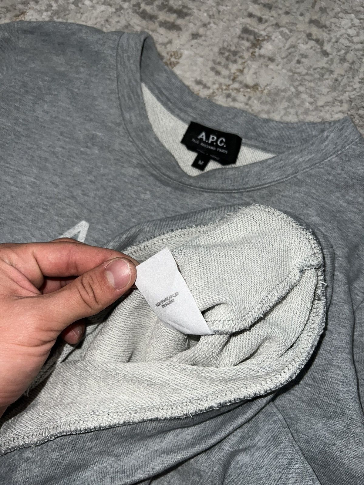 A.P.C. A.P.C. SWEATSHIRT CREWNECK Size US S / EU 44-46 / 1 - 7 Thumbnail