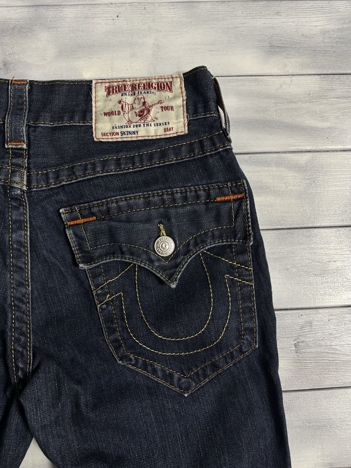 True Religion Rare Vintage Jeans True Religion Japan Y2K Style. Size US 30 / EU 46 - 2 Thumbnail