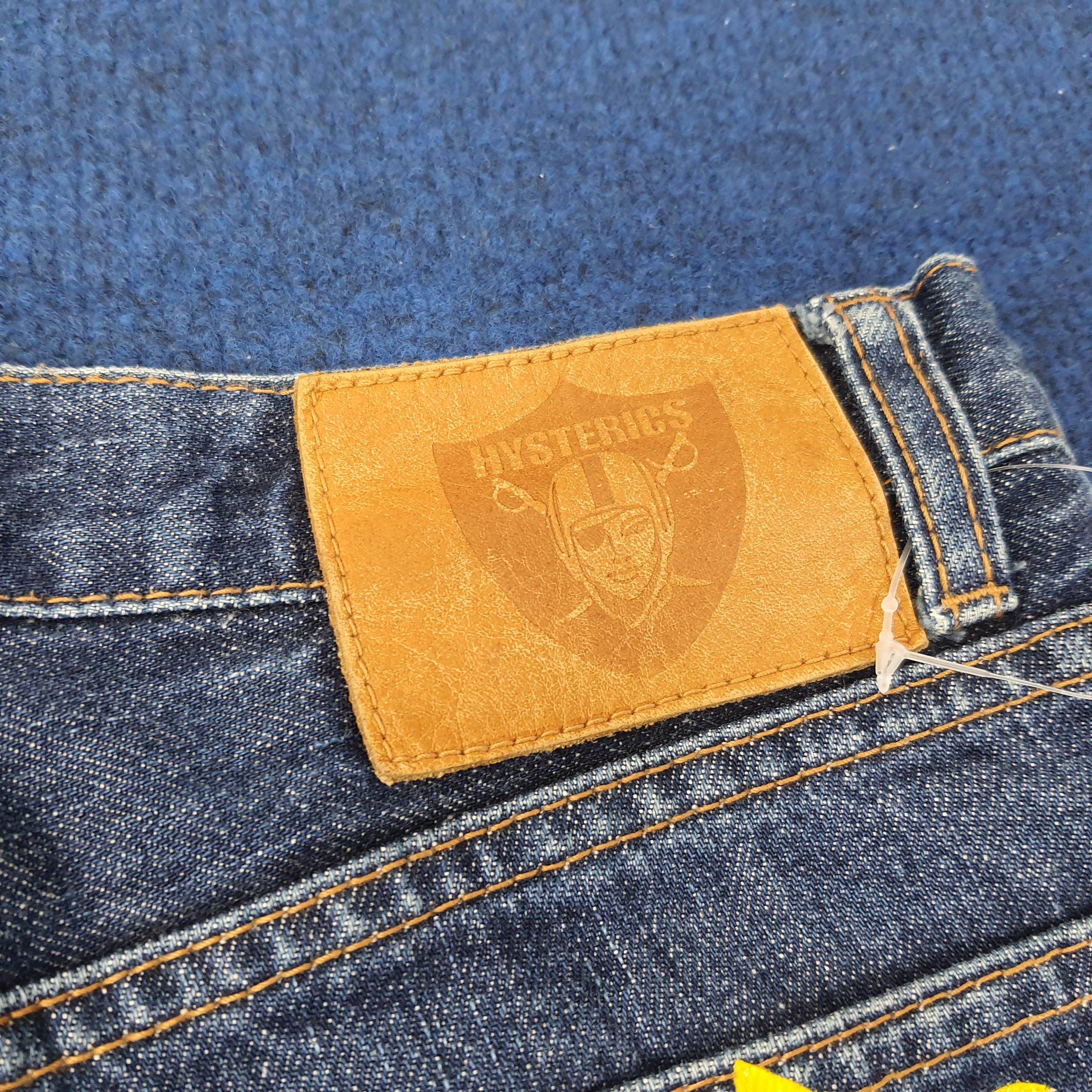 Hysteric Glamour Vintage Hysteric Glamour Japan Custom Logo Jeans C244N8 Size US 27 - 3 Thumbnail