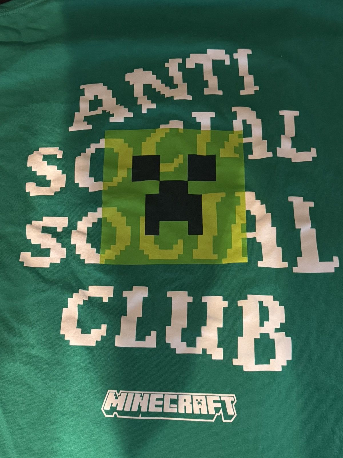 Anti Social Social Club ASSC Minecraft T-Shirt Large Size US L / EU 52-54 / 3 - 4 Thumbnail