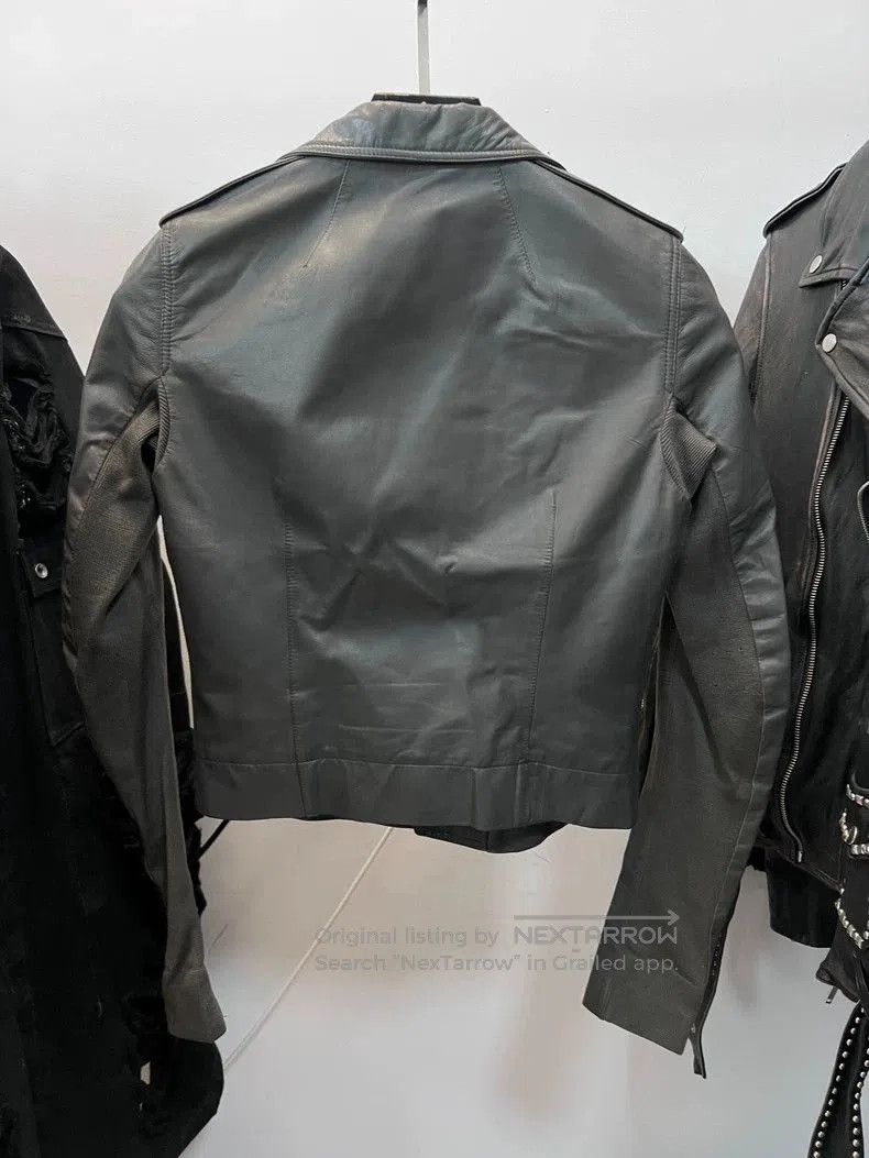 Rick Owens Rick Owens Leather Biker Jacket for Women. Size US L / EU 52-54 / 3 - 2 Thumbnail