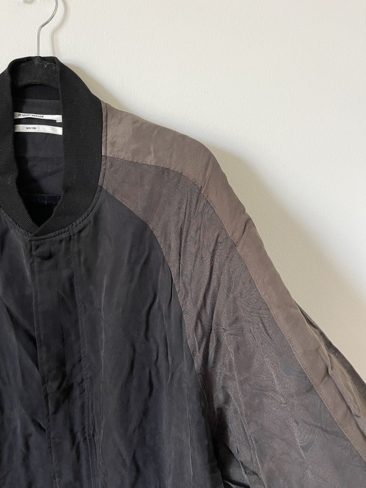Robert Geller Casper bomber, charcoal, 52 Size US XL / EU 56 / 4 - 2 Thumbnail