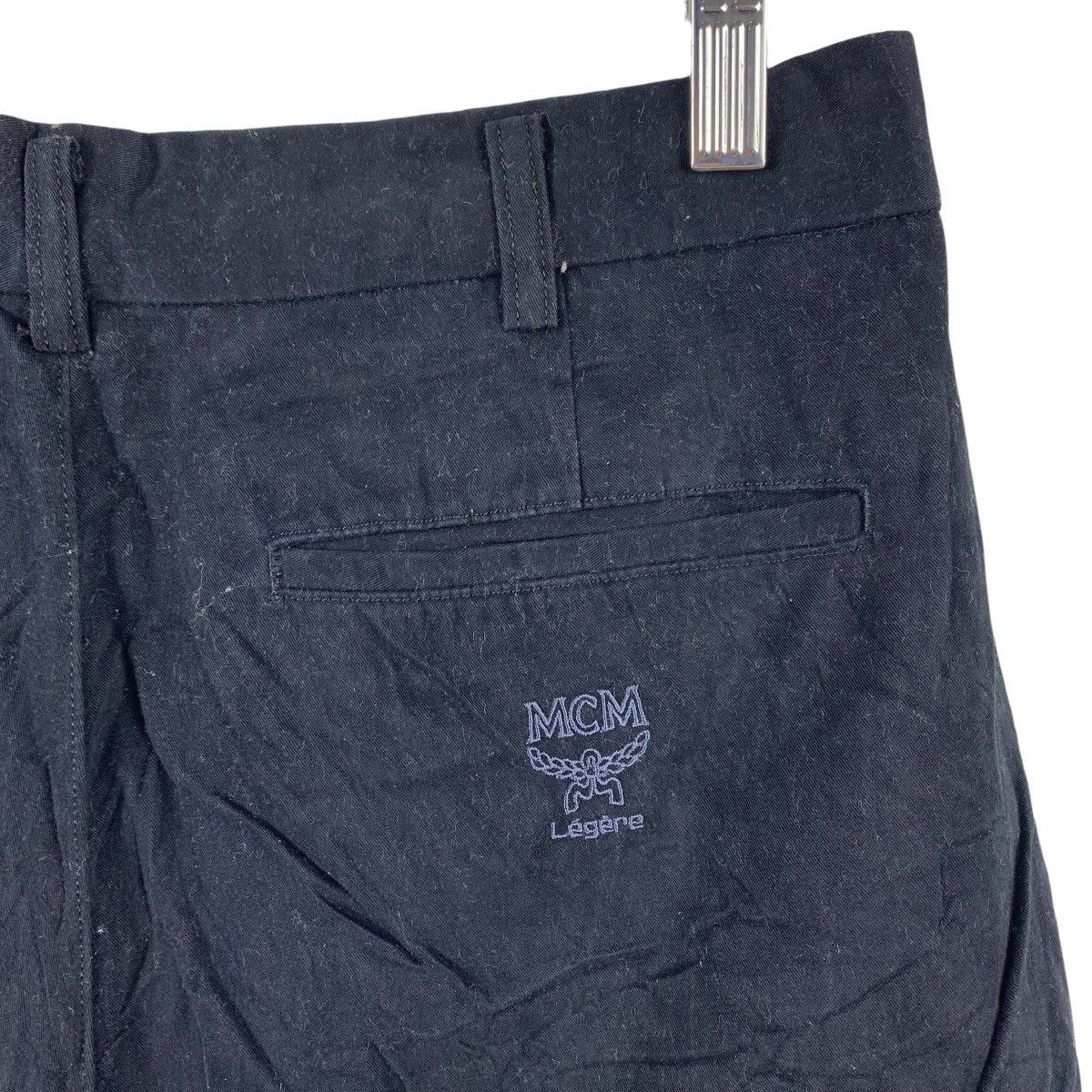 Designer × MCM MCM Legere Baggy wide cotton pants Size US 32 / EU 48 - 17 Thumbnail