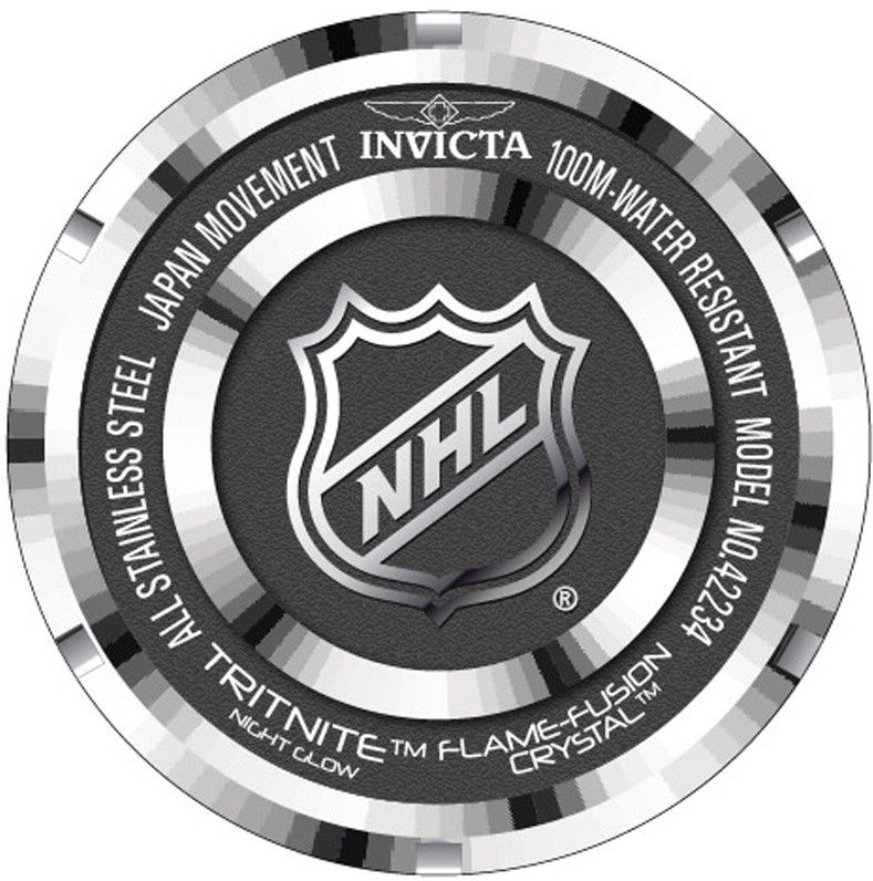 NHL Chicago Blackhawks Quartz Black Dial Men's Watch