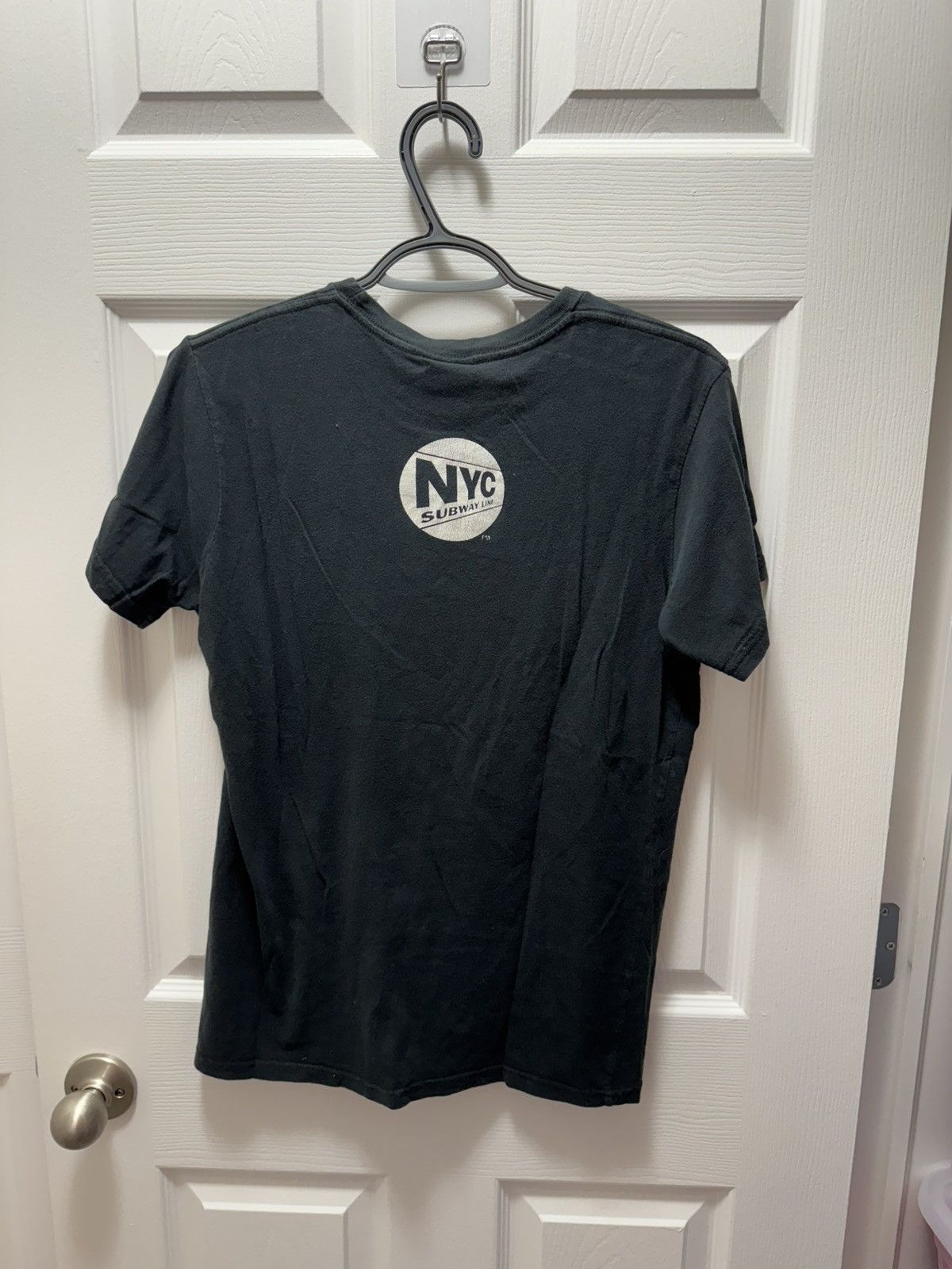 Manhattan Portage × Vintage NYC Subway Line Vintage Manhattan Logo Tee Rare Size US M / EU 48-50 / 2 - 4 Thumbnail