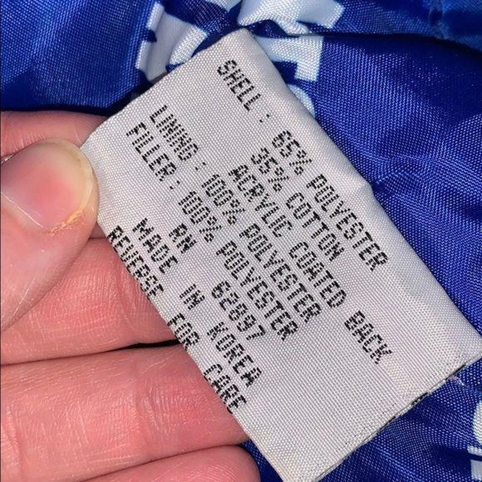 Triple F.A.T. Goose Vtg Jacket Coat Parka 80s NFL Team Giants Triple FAT Goose Size US M / EU 48-50 / 2 - 14 Thumbnail