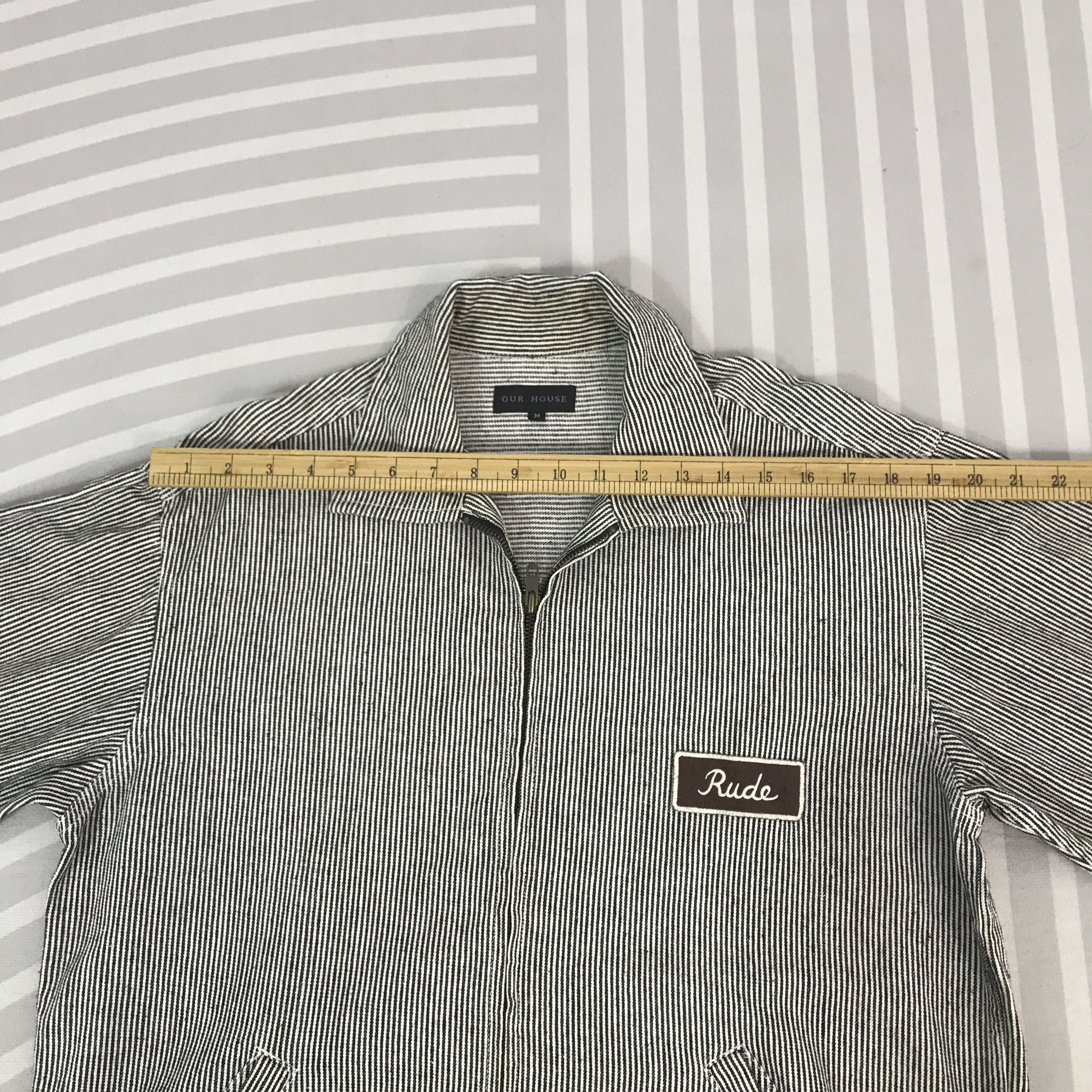 Japanese Brand Vintage Our House design Hickory zipper Jacket Size US M / EU 48-50 / 2 - 5 Thumbnail