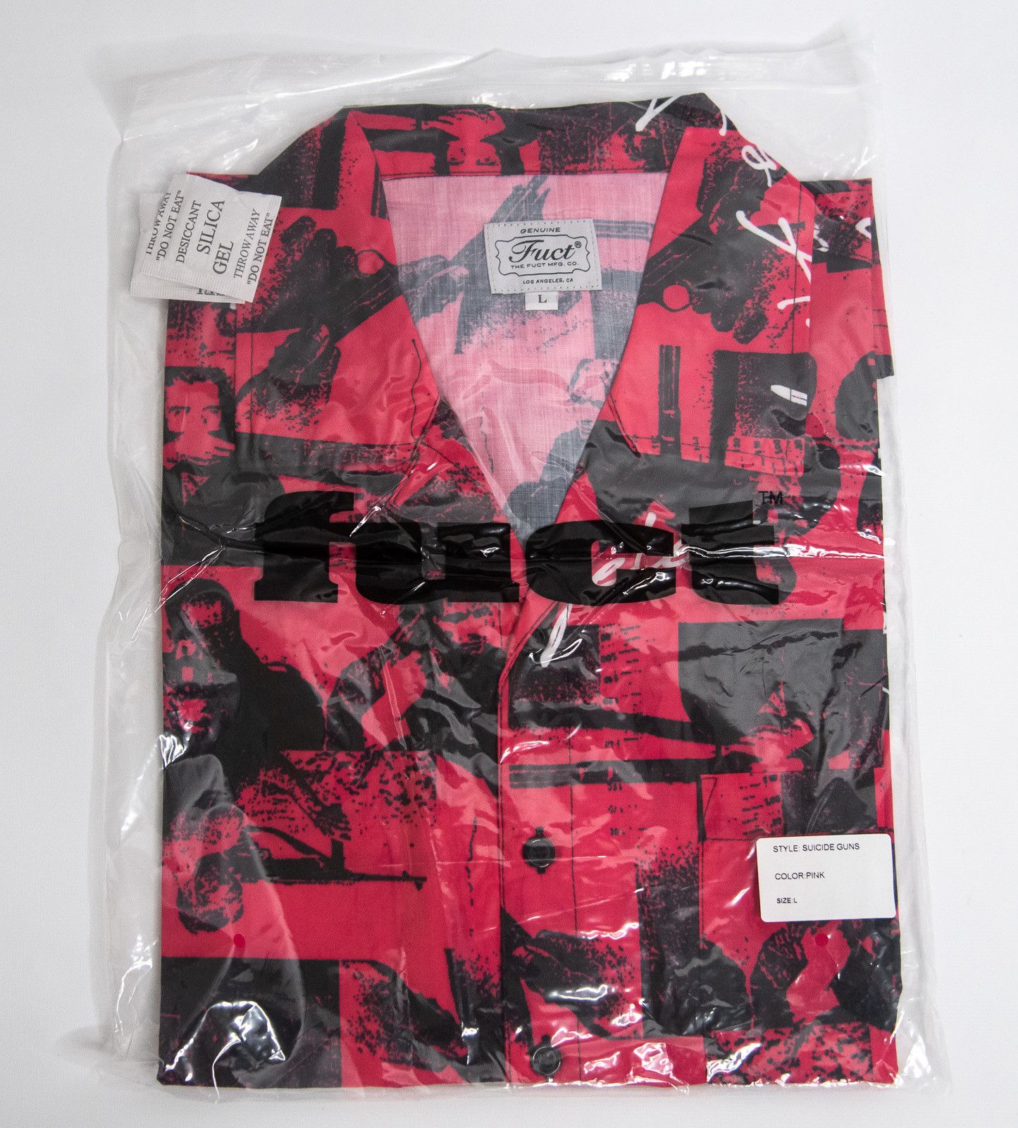 FUCT Aloha Shirt - Suicide Guns 2020